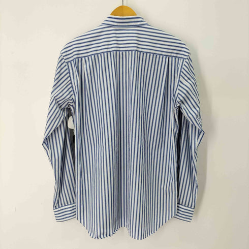 コムデギャルソンオムプリュス COMME des GARCONS HOMME PLUS 20AW L/S チェック切替ストライプシャツ メンズ import:M