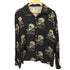 ギャングスタビル GANGSTERVILLE RIP GANG SHORT LONG SHIRTS 長袖開襟シャツ ドクロ メンズ M