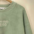 ザラ ZARA TECHNO ZERO 刺繍 フェイク スウェードタッチ クルーネック S/S Tシャツ メンズ import:L