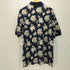 トミーヒルフィガー TOMMY HILFIGER 刺繍ロゴ 花柄 ポロシャツ メンズ XL