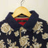 トミーヒルフィガー TOMMY HILFIGER 刺繍ロゴ 花柄 ポロシャツ メンズ XL