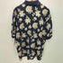 トミーヒルフィガー TOMMY HILFIGER 刺繍ロゴ 花柄 ポロシャツ メンズ L