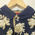 トミーヒルフィガー TOMMY HILFIGER 刺繍ロゴ 花柄 ポロシャツ メンズ L