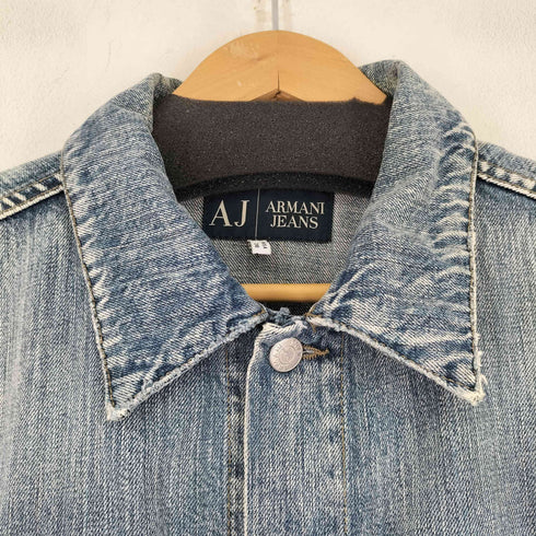 アルマーニジーンズ ARMANI JEANS イタリア製 ECO-WASH INDIGO 005 デニムジャケット メンズ I:52