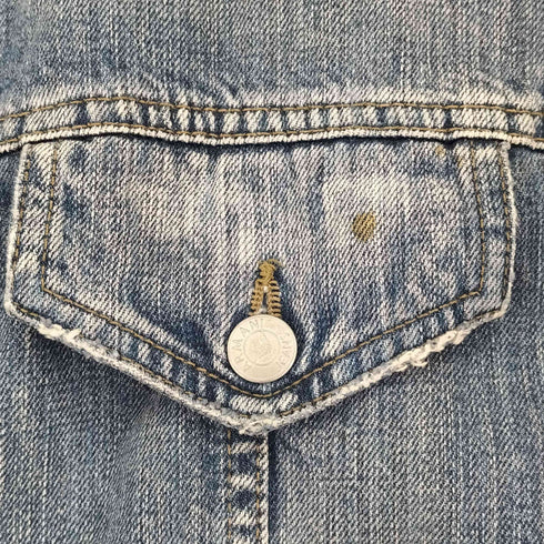 アルマーニジーンズ ARMANI JEANS イタリア製 ECO-WASH INDIGO 005 デニムジャケット メンズ I:52