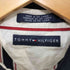 トミーヒルフィガー TOMMY HILFIGER 刺繍ロゴ マルチストライプ ポロシャツ メンズ L