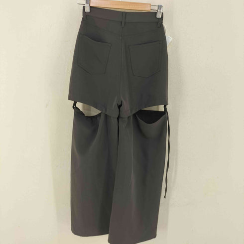 エーアイシー AIC. 2WAYカットアウトセパレートワイドパンツ レディース FREE