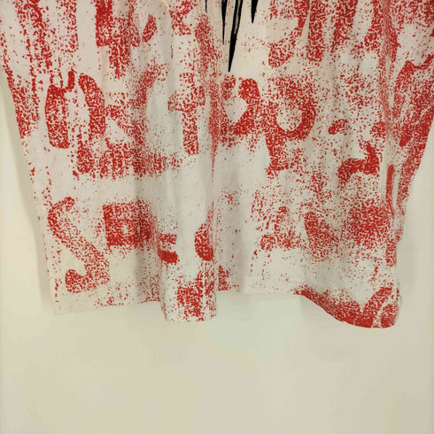 AFFLICTION 血 スカル 総柄 プリント S/S クルーネック Tシャツ Y2K メンズ import:XL