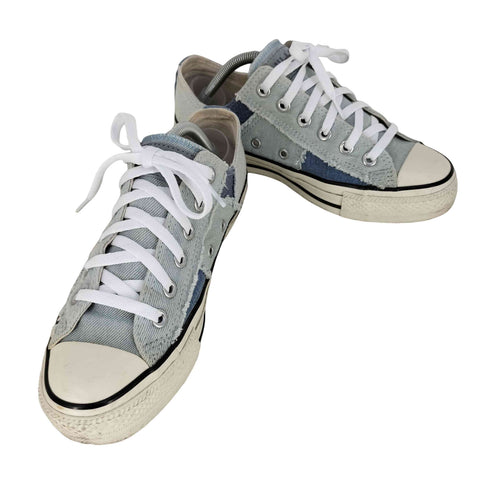 コンバースリアクト CONVERSE REACT ALL STAR R DENIM PATCHWORK OX オールスター デニム パッチワーク OX スニーカー レディース JPN:24.5