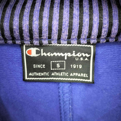 チャンピオン Champion ロゴワッペン ドローコード フーディー ジップアップ 2WAY ジャケット メンズ import:S
