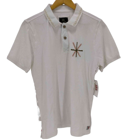 ロストインアルビオン LOST IN ALBION イタリア製 刺繍ポロシャツ メンズ