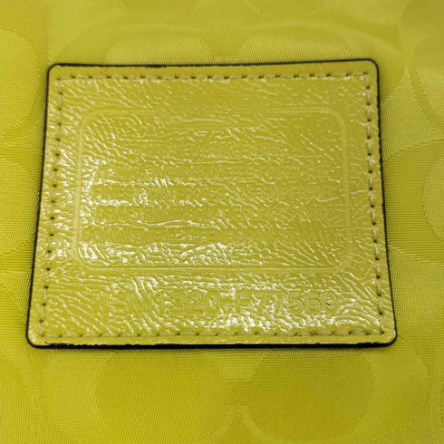 コーチ COACH ポーチ付 ナイロン シグネチャー トートバッグ レディース