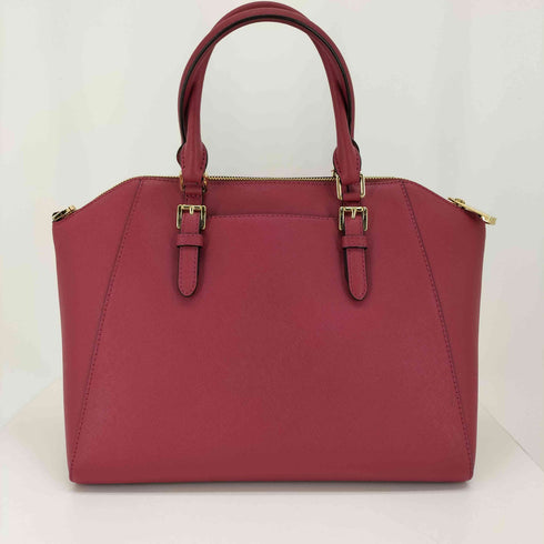 マイケルコース Michael Kors レザー ロゴプレート ハンド バッグ レディース