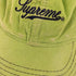 シュプリーム Supreme スクリプトロゴ6panelコーデュロイキャップ レディース