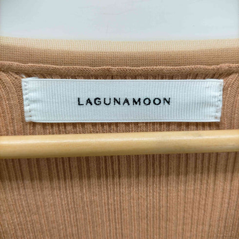 ラグナムーン LAGUNAMOON シアーデザインカーデセットキャミワンピース レディース JPN:S