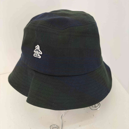 マンシングウェア Munsingwear ブラックウォッチ バケットハット メンズ