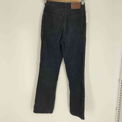 ラルフローレン RALPH LAUREN レザーパッチ 5ポケット ジップフライ コーデュロイ パンツ レディース 27