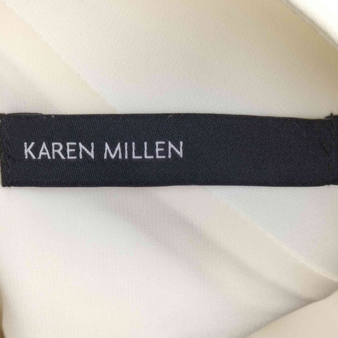 KAREN MILLEN フラワー刺繍ワンピース レディース UK:10
