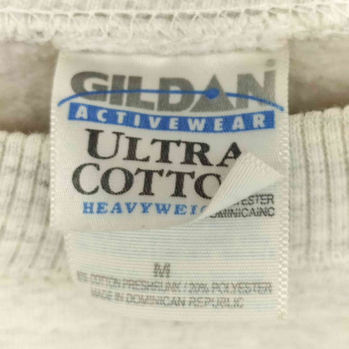 GILDANボディ 企業ロゴプリント クルーネック スウェット メンズ import:M