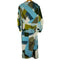 ザラ ZARA MULTICOLOURED PRINTED MIDI DRESS レディース S