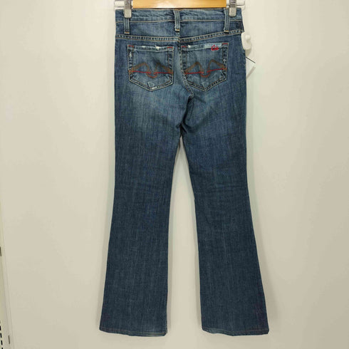 BLUE CULT WOMEN ローライズ フレア デニム パンツ Y2K レディース