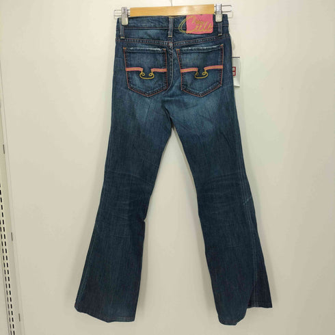 BLUE CULT WOMEN ローライズ フレア デニム パンツ Y2K レディース