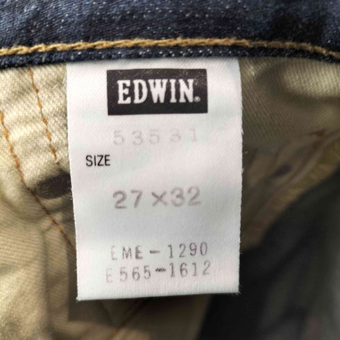 エドウィン EDWIN 503 Y2K ブーツカット デニムパンツ レディース 27×32