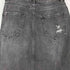 ザラ ZARA カットオフ ブラックデニムスカート レディース XS