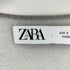 ザラ ZARA セミシースルーニットワンピース レディース S