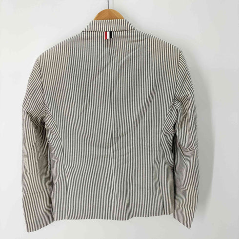 トムブラウン THOM BROWNE 3B 金釦 ウール テーラードジャケット レディース 0