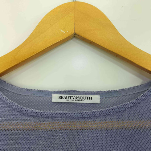 ビューティーアンドユースユナイテッドアローズ BEAUTY & YOUTH UNITED ARROWS メッシュベロア カットソー トップス レディース FREE