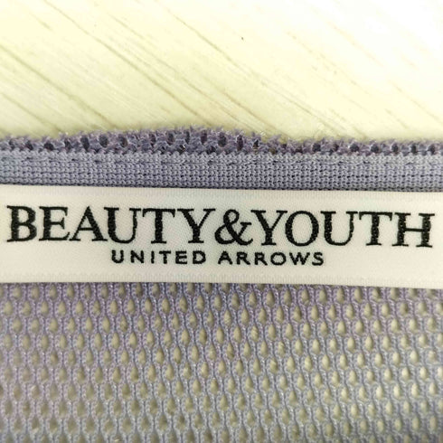 ビューティーアンドユースユナイテッドアローズ BEAUTY & YOUTH UNITED ARROWS メッシュベロア カットソー トップス レディース FREE