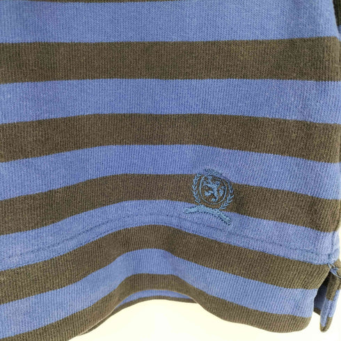 トミーヒルフィガー TOMMY HILFIGER 90s ボーダーラガーシャツ メンズ JPN:XL