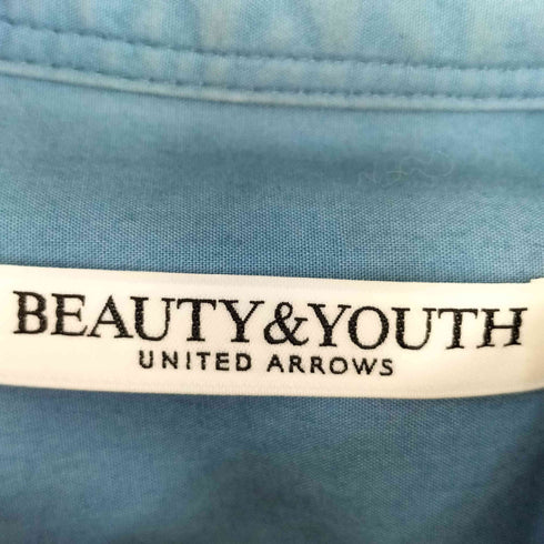ビューティーアンドユースユナイテッドアローズ BEAUTY & YOUTH UNITED ARROWS コットン ピンタック バンドカラー シャツ レディース FREE