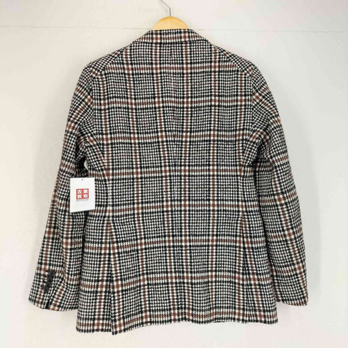 タリアトーレ TAGLIATORE グレンプレイド+ペーン 2B ジャケット メンズ 46/R