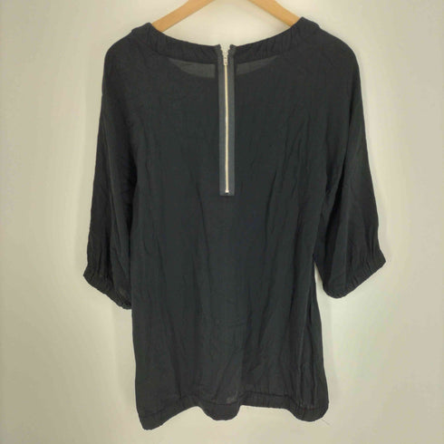 ビューティーアンドユースユナイテッドアローズ BEAUTY & YOUTH UNITED ARROWS 22SS バックジップ ボートネック ブラウス レディース