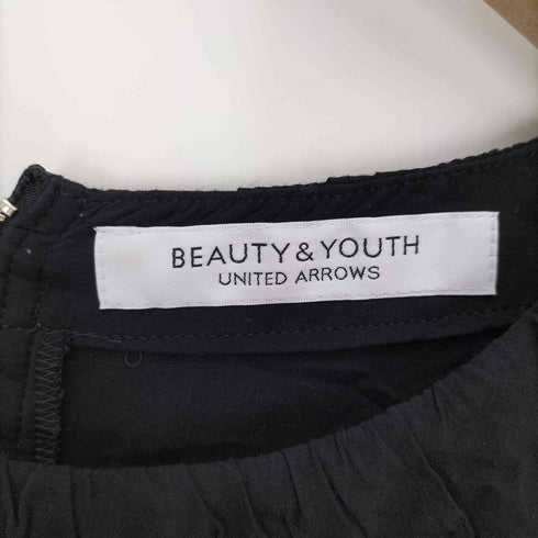 ビューティーアンドユースユナイテッドアローズ BEAUTY & YOUTH UNITED ARROWS 22SS バックジップ ボートネック ブラウス レディース
