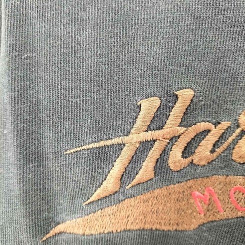 ハーレーダビッドソン HARLEY-DAVIDSON 00S フロントロゴ刺繍スウェット メンズ import:L