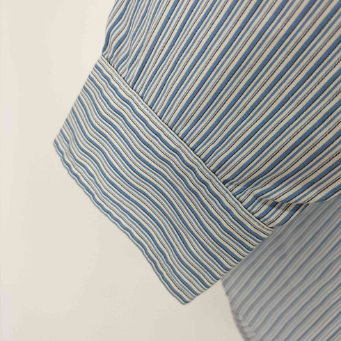 ラルフローレン RALPH LAUREN 90S CLASSIC FIT BD L/S ストライプ柄シャツ メンズ import:M