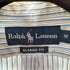 ラルフローレン RALPH LAUREN 90S CLASSIC FIT BD L/S ストライプ柄シャツ メンズ import:M
