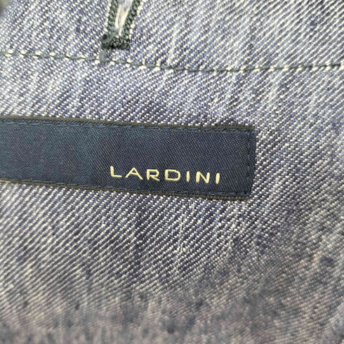 LARDINI 段返り 3B リネンジャケット メンズ EUR:44
