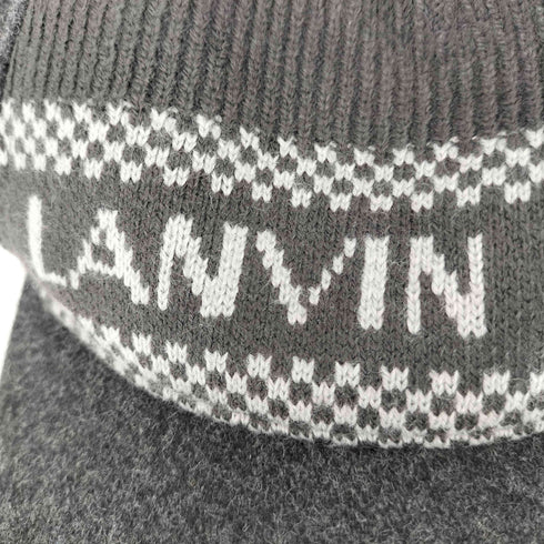 ラバンスポーツ LANVIN SPORT ウールキャップ メンズ