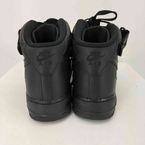 ナイキ NIKE Air Force 1 Mid Black/Black メンズ JPN:28.5