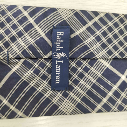 ラルフローレン RALPH LAUREN チェック柄ネクタイ メンズ