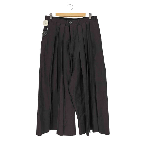ヤンヤンヴァンエシュ JAN-JAN VAN ESSCHE Trousers #62 INK RAMIE/COTTON BATIST パンツ メンズ M
