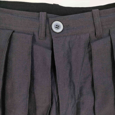 ヤンヤンヴァンエシュ JAN-JAN VAN ESSCHE Trousers #62 INK RAMIE/COTTON BATIST パンツ メンズ M