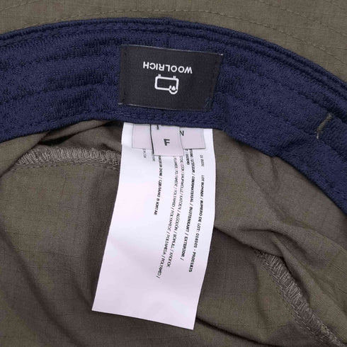 ウールリッチ WOOLRICH リップストップ バケットハット メンズ FREE