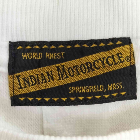 インディアンモーターサイクル INDIAN MOTORCYCLE ロゴプリント ロングスリーブTシャツ メンズ