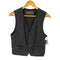 バルマンパリ BALMAIN PARIS ラムレザー べスト メンズ import:S