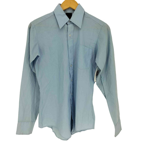 シアーズ Sears 韓国製 襟芯 L/S ポリコットン レギュラーカラー シャツ メンズ import:S